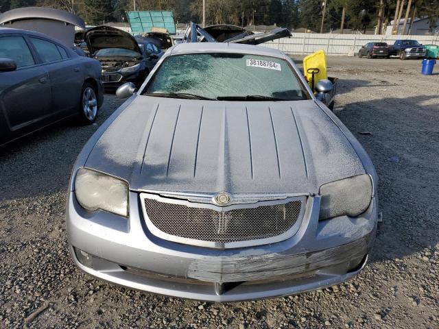 1C3AN69L14X002797 - 2004 CHRYSLER CROSSFIRE LIMITED SILVER photo 5