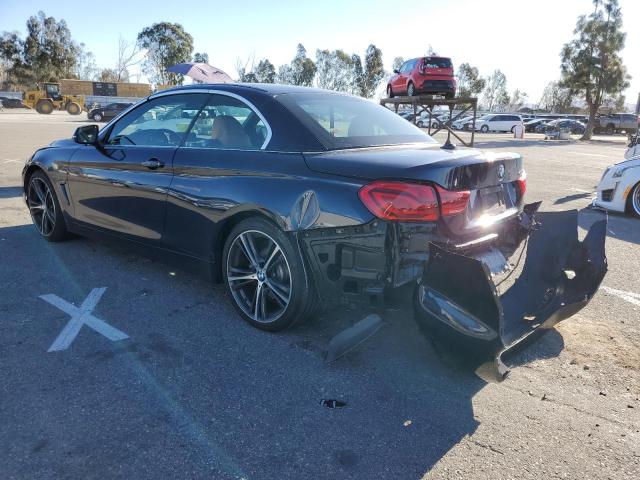 WBA4Z1C53KEE51417 - 2019 BMW 430I BLUE photo 2