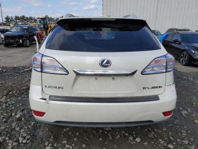 JTJBC1BAXA2021159 - 2010 LEXUS RX 450 WHITE photo 6