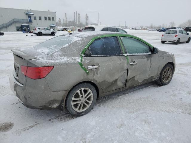 KNAFU4A2XB5391439 - 2011 KIA FORTE EX BEIGE photo 3