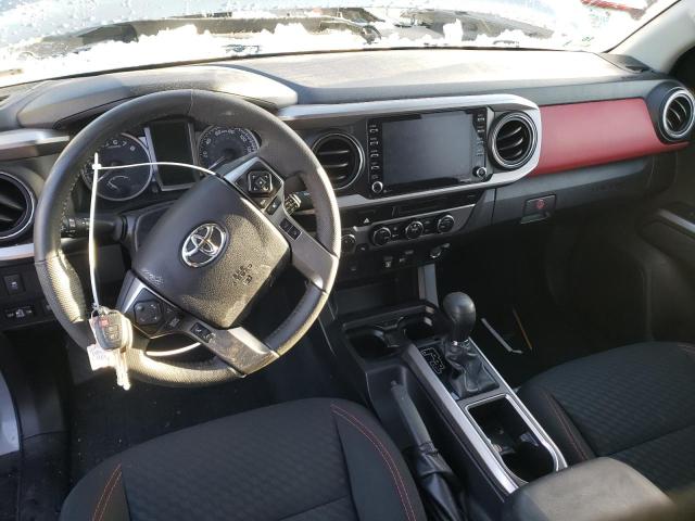 3TYDZ5BN6MT001741 - 2021 TOYOTA TACOMA DOUBLE CAB 灰色 照片 8