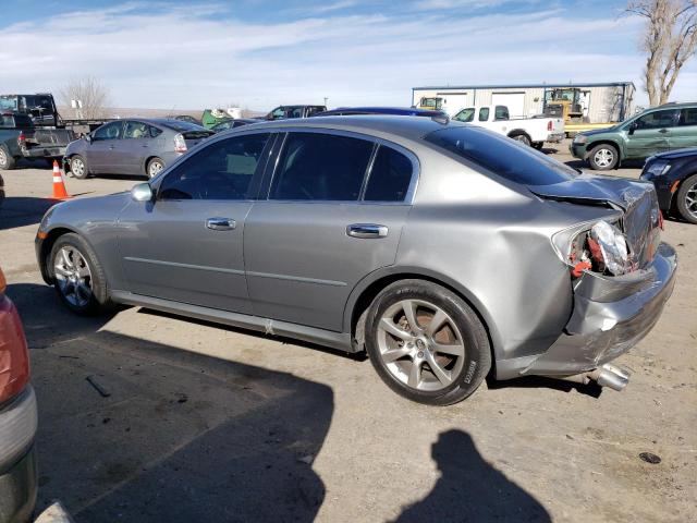 JNKCV51EX6M514153 - 2006 INFINITI G35 GRAY photo 2