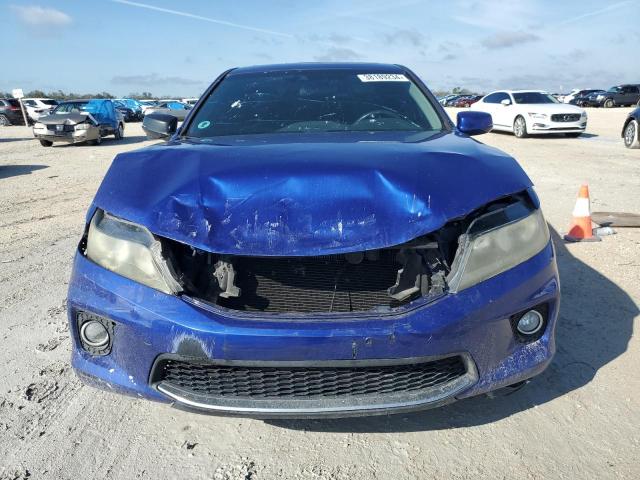 1HGCT2B80DA005753 - 2013 HONDA ACCORD EXL BLUE photo 5