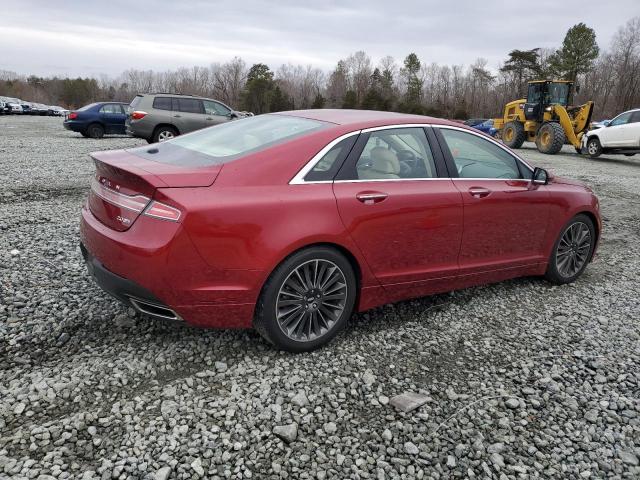 3LN6L2J91ER822593 - 2014 LINCOLN MKZ BURGUNDY photo 3