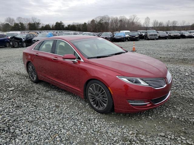 3LN6L2J91ER822593 - 2014 LINCOLN MKZ BURGUNDY photo 4