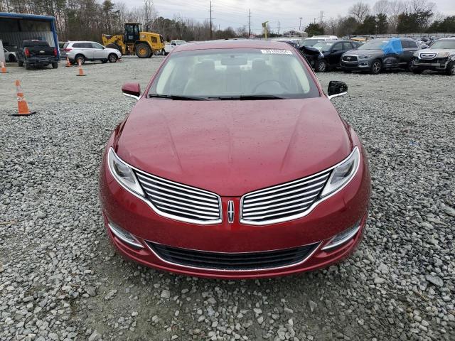 3LN6L2J91ER822593 - 2014 LINCOLN MKZ BURGUNDY photo 5