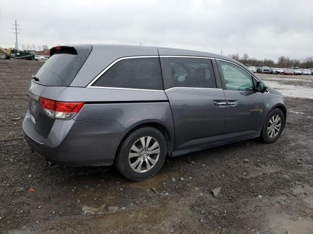 5FNRL5H49EB036538 - 2014 HONDA ODYSSEY EX GRAY photo 3