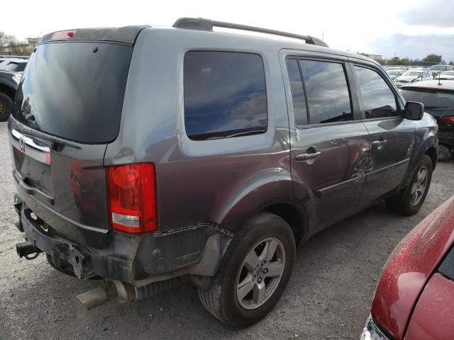 5FNYF38609B024227 - 2009 HONDA PILOT EXL GRAY photo 3