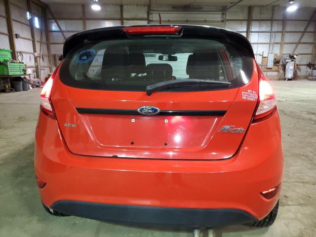 3FADP4FJXCM102403 - 2012 FORD FIESTA SES RED photo 6