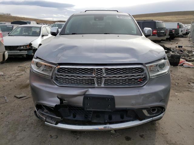 1C4SDJET3HC675289 - 2017 DODGE DURANGO CITADEL SILVER photo 5