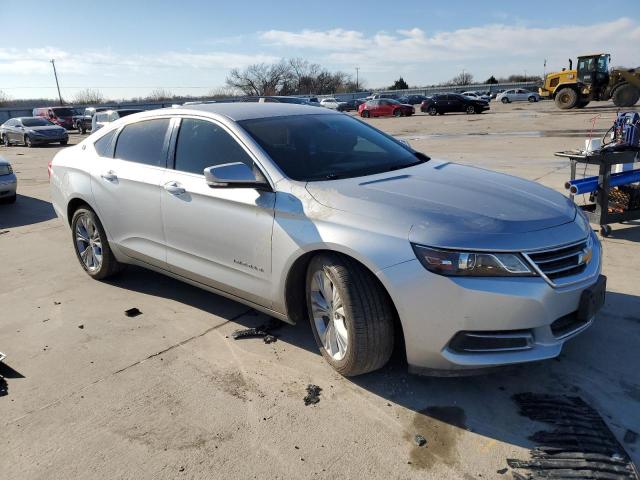 1G1125S37FU118981 - 2015 CHEVROLET IMPALA LT SILVER photo 4