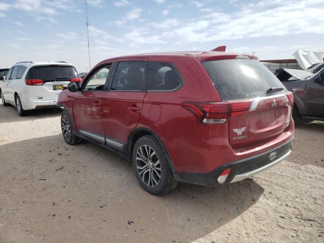 JA4AD2A39JZ058919 - 2018 MITSUBISHI OUTLANDER ES წითელი ფოტო 2