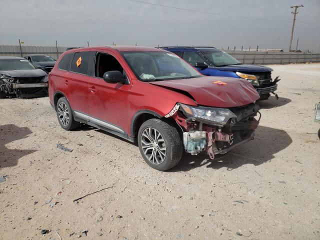 JA4AD2A39JZ058919 - 2018 MITSUBISHI OUTLANDER ES წითელი ფოტო 4