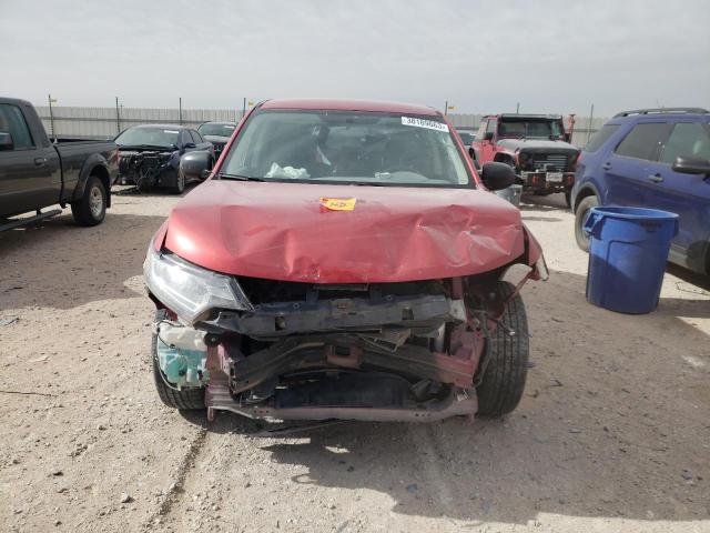 JA4AD2A39JZ058919 - 2018 MITSUBISHI OUTLANDER ES წითელი ფოტო 5