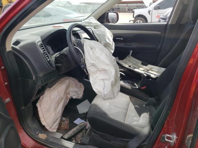 JA4AD2A39JZ058919 - 2018 MITSUBISHI OUTLANDER ES წითელი ფოტო 7