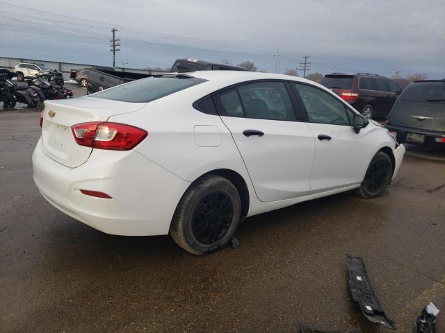 1G1BC5SM1K7100673 - 2019 CHEVROLET CRUZE LS WHITE photo 3