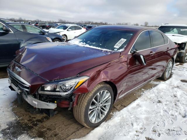 KMHGN4JEXHU167466 - 2017 GENESIS G80 BASE BURGUNDY photo 1