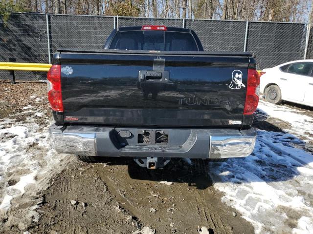 5TFRY5F19EX161359 - 2014 TOYOTA TUNDRA DOUBLE CAB SR/SR5 BLACK photo 6