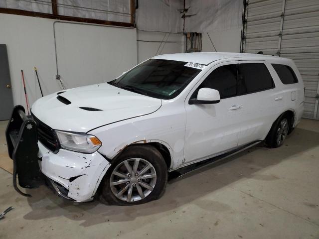 1C4SDJFT8JC474394 - 2018 DODGE DURANGO SSV WHITE photo 1