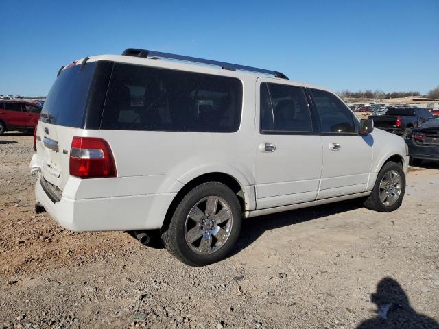 1FMFK195X9LA02211 - 2009 FORD EXPEDITION EL LIMITED WHITE photo 3