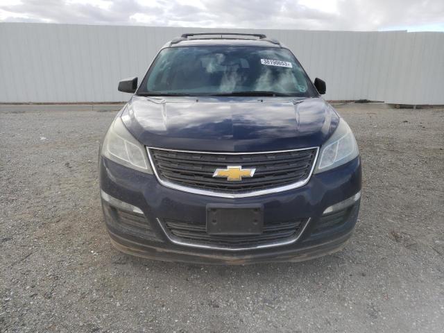 1GNKRFKD0FJ239172 - 2015 CHEVROLET TRAVERSE LS BLUE photo 5