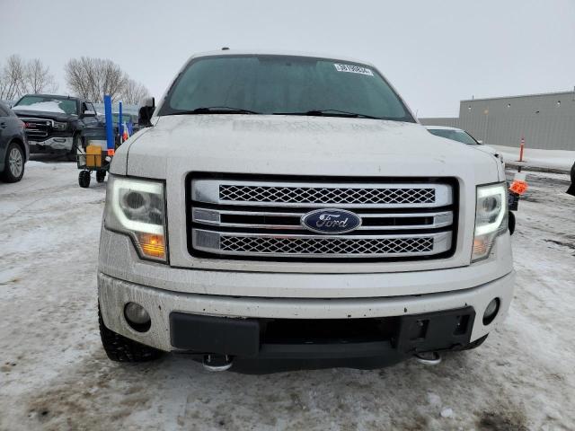 1FTFW1ET3DFD68614 - 2013 FORD F150 SUPERCREW WHITE photo 5