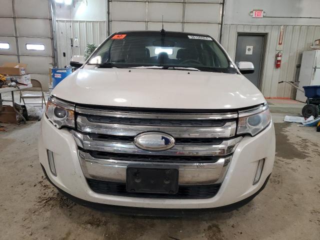 2FMDK3JC0DBB37896 - 2013 FORD EDGE SEL WHITE photo 5