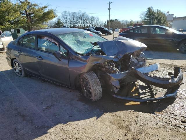 19XFB4F35FE200692 - 2015 HONDA CIVIC HYBRID L GRAY photo 4