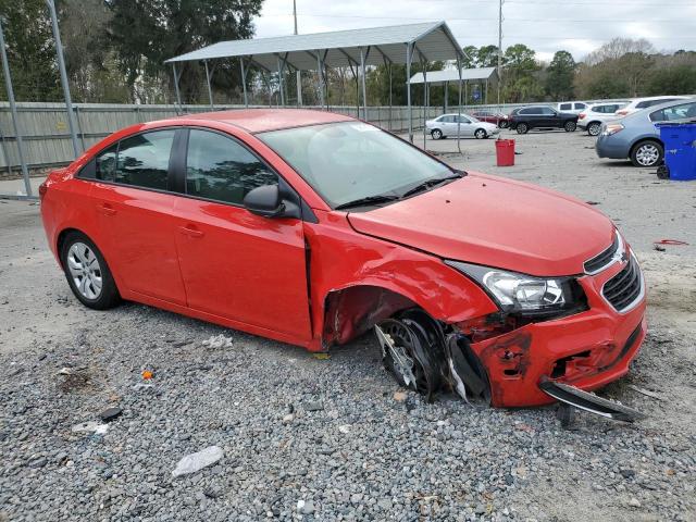 1G1PA5SH8F7146716 - 2015 CHEVROLET CRUZE LS RED photo 4