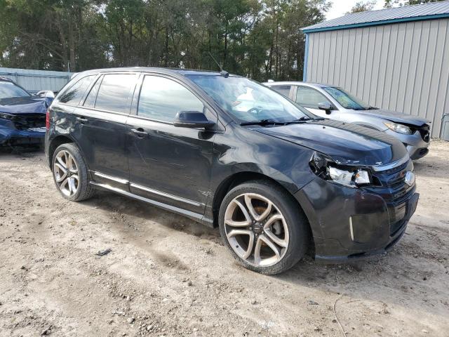 2FMDK3AK0CBA91119 - 2012 FORD EDGE SPORT BLACK photo 4