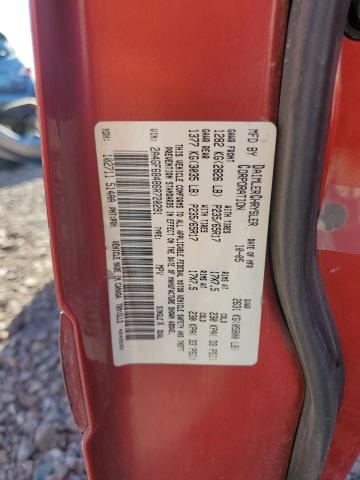 2A4GF68486R720291 - 2006 CHRYSLER PACIFICA TOURING RED photo 12
