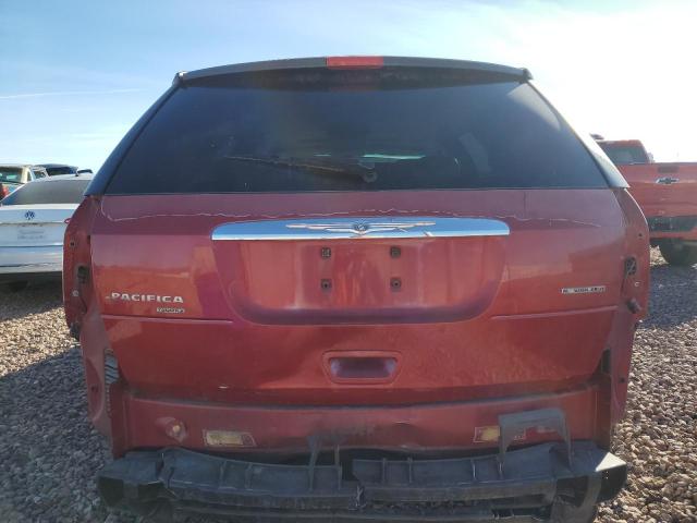 2A4GF68486R720291 - 2006 CHRYSLER PACIFICA TOURING RED photo 6