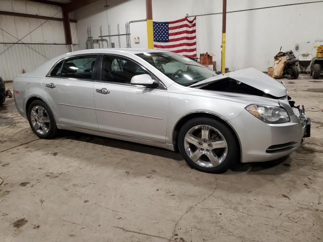 1G1ZC5E0XCF246424 - 2012 CHEVROLET MALIBU 1LT SILVER photo 4