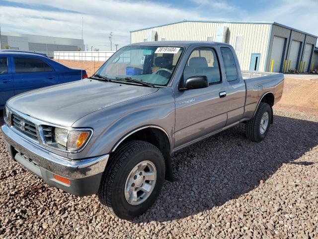 4TAWN72N1TZ134427 - 1996 TOYOTA TACOMA XTRACAB SILVER photo 1