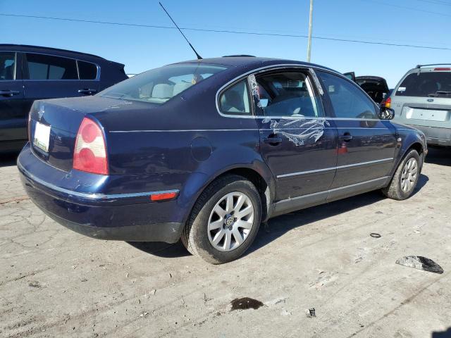 WVWPD63B53P431707 - 2003 VOLKSWAGEN PASSAT GLS BLUE photo 3