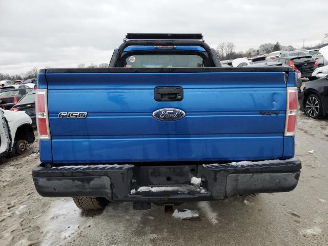 1FTEX1EWXAFA11591 - 2010 FORD F150 SUPER BLUE photo 6