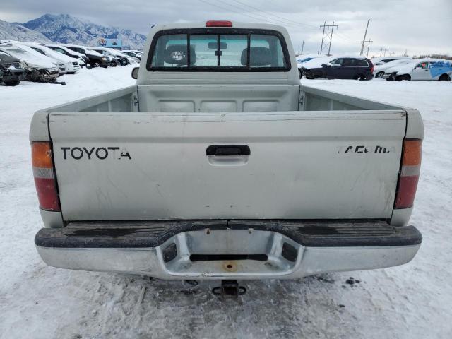 4TAPM62N8YZ672910 - 2000 TOYOTA TACOMA SILVER photo 6