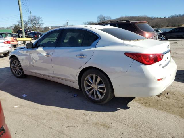 JN1BV7AR7EM690767 - 2014 INFINITI Q50 BASE WHITE photo 2