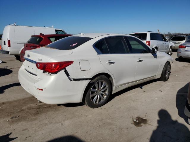 JN1BV7AR7EM690767 - 2014 INFINITI Q50 BASE WHITE photo 3