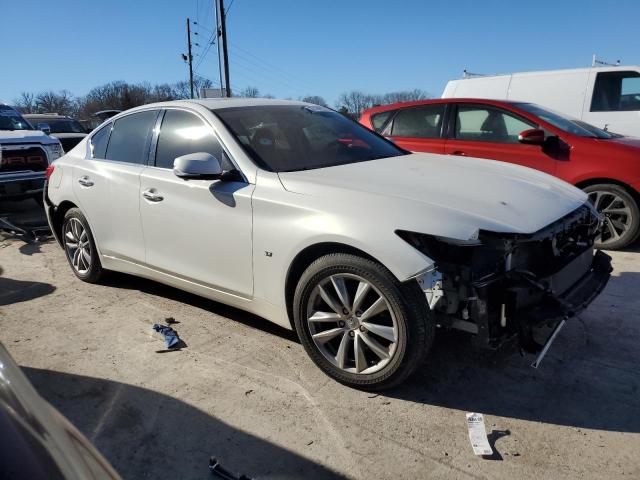 JN1BV7AR7EM690767 - 2014 INFINITI Q50 BASE WHITE photo 4