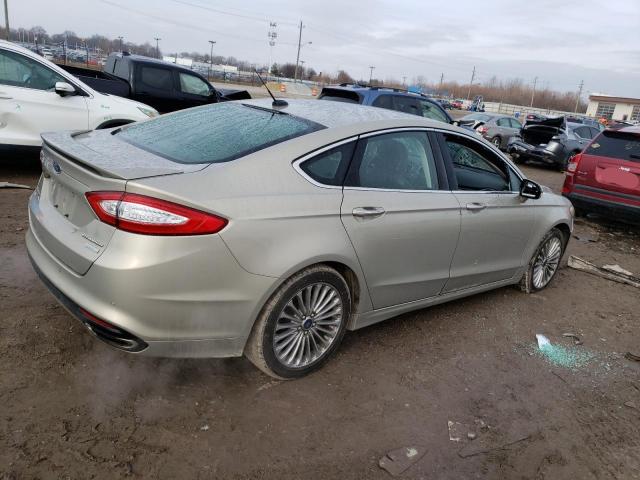 3FA6P0K93FR168117 - 2015 FORD FUSION TITANIUM BEIGE photo 3