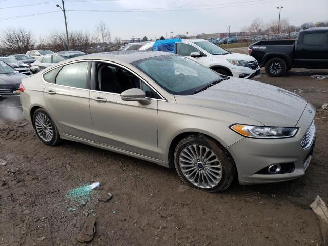 3FA6P0K93FR168117 - 2015 FORD FUSION TITANIUM BEIGE photo 4