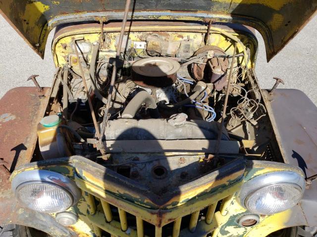 5526818533 - 1955 WILLY PICK UP YELLOW photo 11
