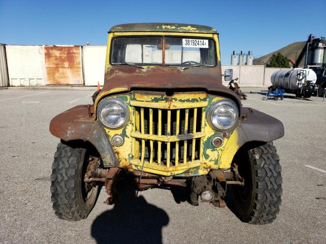 5526818533 - 1955 WILLY PICK UP YELLOW photo 5