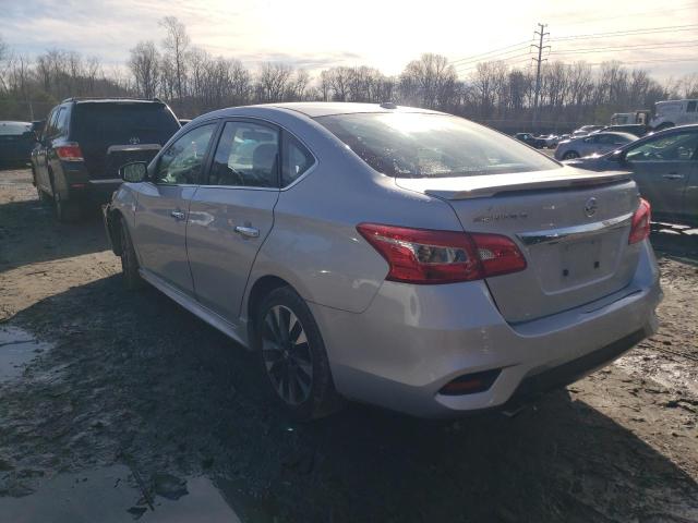 3N1AB7AP6JY348723 - 2018 NISSAN SENTRA S SILVER photo 2