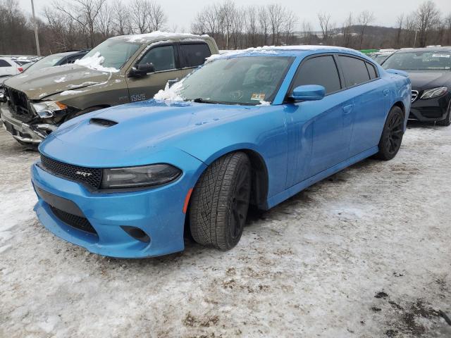 2C3CDXEJ0GH215867 - 2016 DODGE CHARGER SRT 392 BLUE photo 1