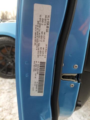 2C3CDXEJ0GH215867 - 2016 DODGE CHARGER SRT 392 BLUE photo 12