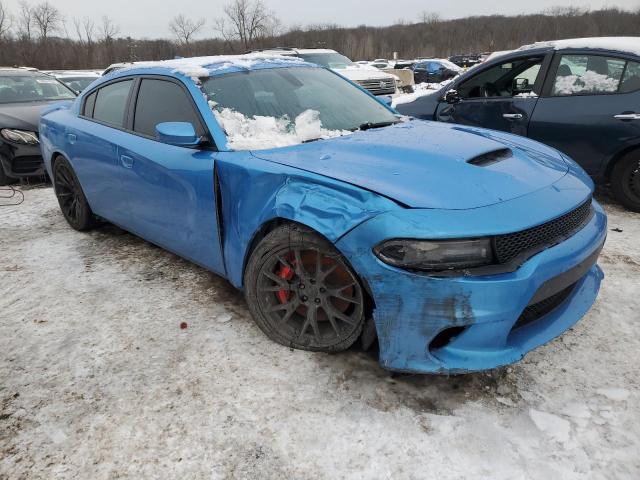 2C3CDXEJ0GH215867 - 2016 DODGE CHARGER SRT 392 BLUE photo 4