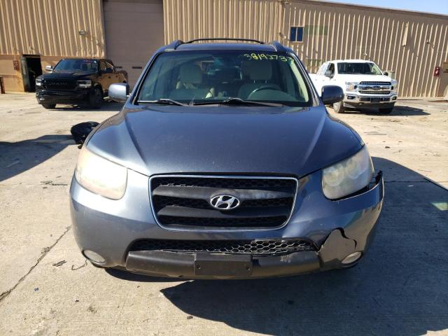 5NMSH13E27H086033 - 2007 HYUNDAI SANTA FE SE GRAY photo 5