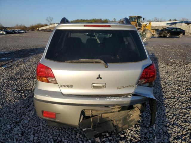 JA4LX31G93U115046 - 2003 MITSUBISHI OUTLANDER LS SILVER photo 6